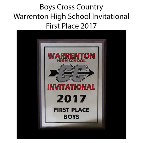 2017 Boys Cross Country Invitational 